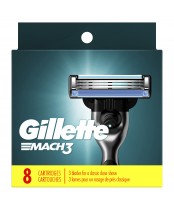Gillette Mach 3 Razor - Replacement Blades